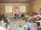 Studying God's Word during summer camp at Camp Yamhill